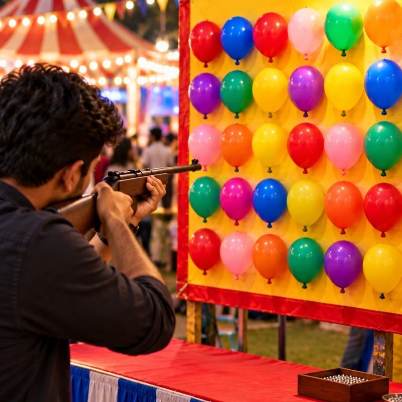 Balloons Fun Shooting – Balloon Shooting Game Stall