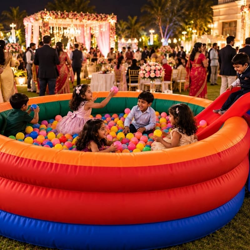Ball Pool on Rent – Soft Play for Toddlers